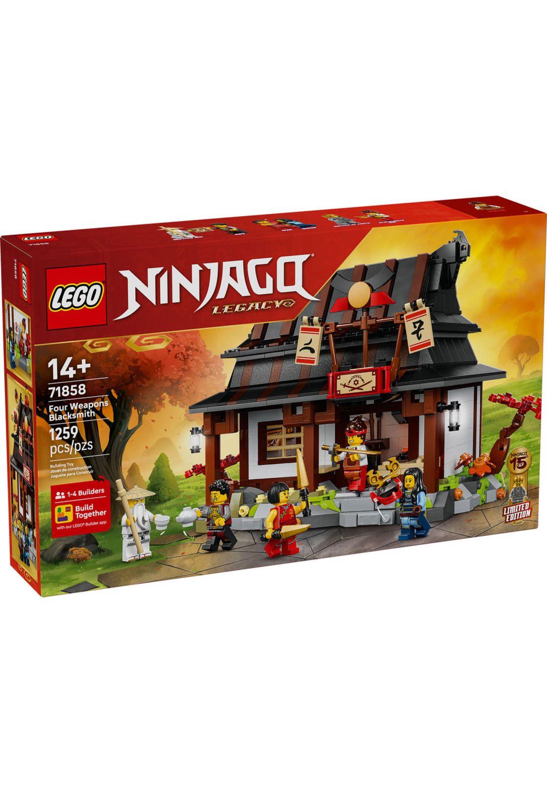 LEGO Ninjago - Herrería Cuatro Armas: 15 Aniversario - 71858-9