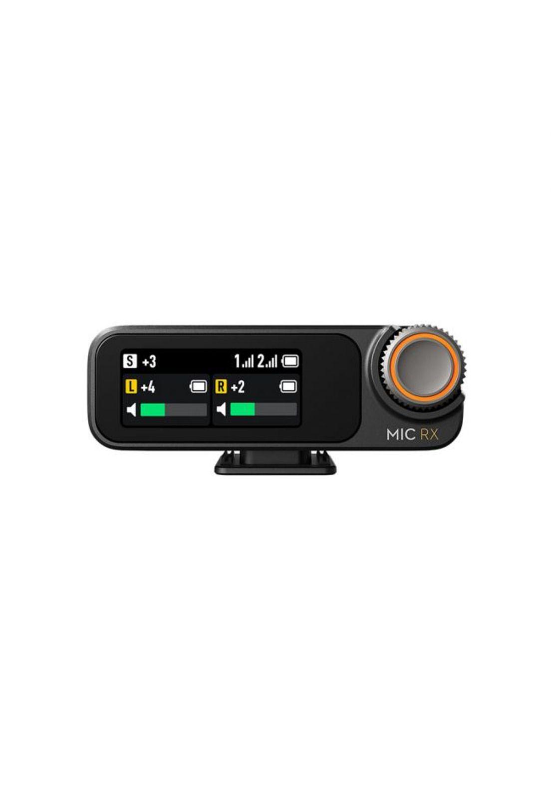 DJI Mic 2 (1 TX + 1 RX)  Micrófono con Transmisor - Black-3