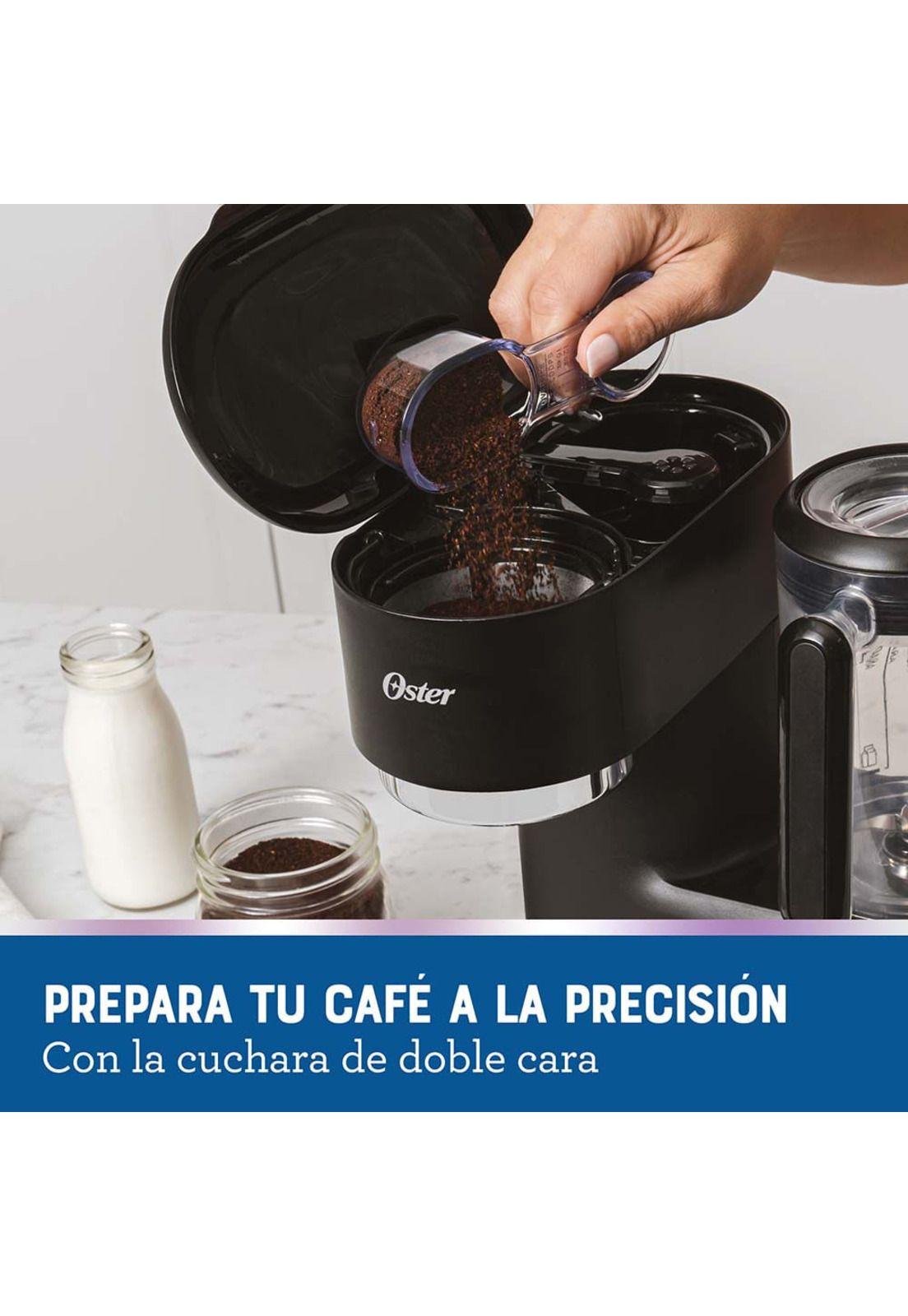 Oster Cafetera para Frappé con Licuadora 3 Funcionalidades BVSTDC03B - Negro-4