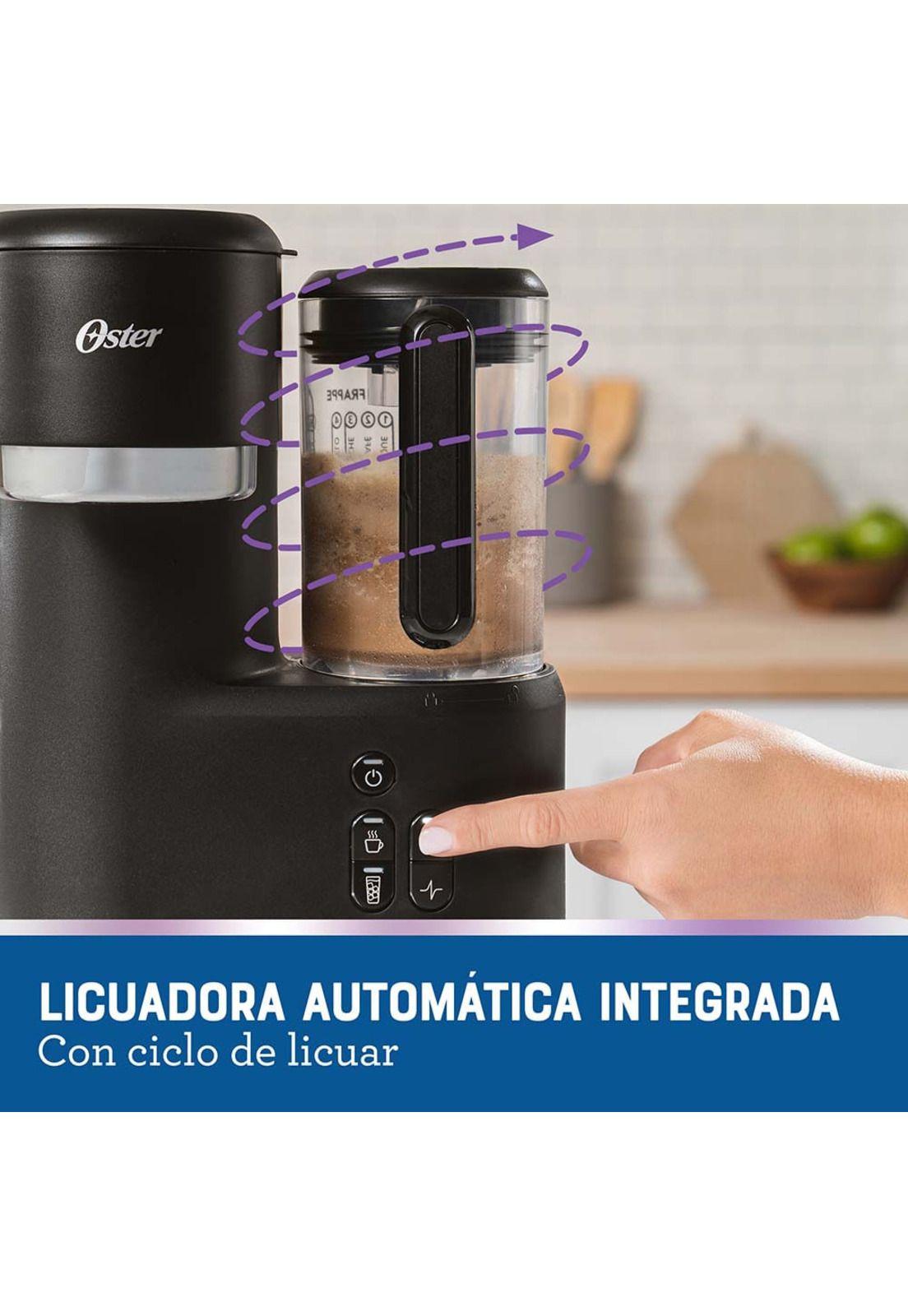 Oster Cafetera para Frappé con Licuadora 3 Funcionalidades BVSTDC03B - Negro-5