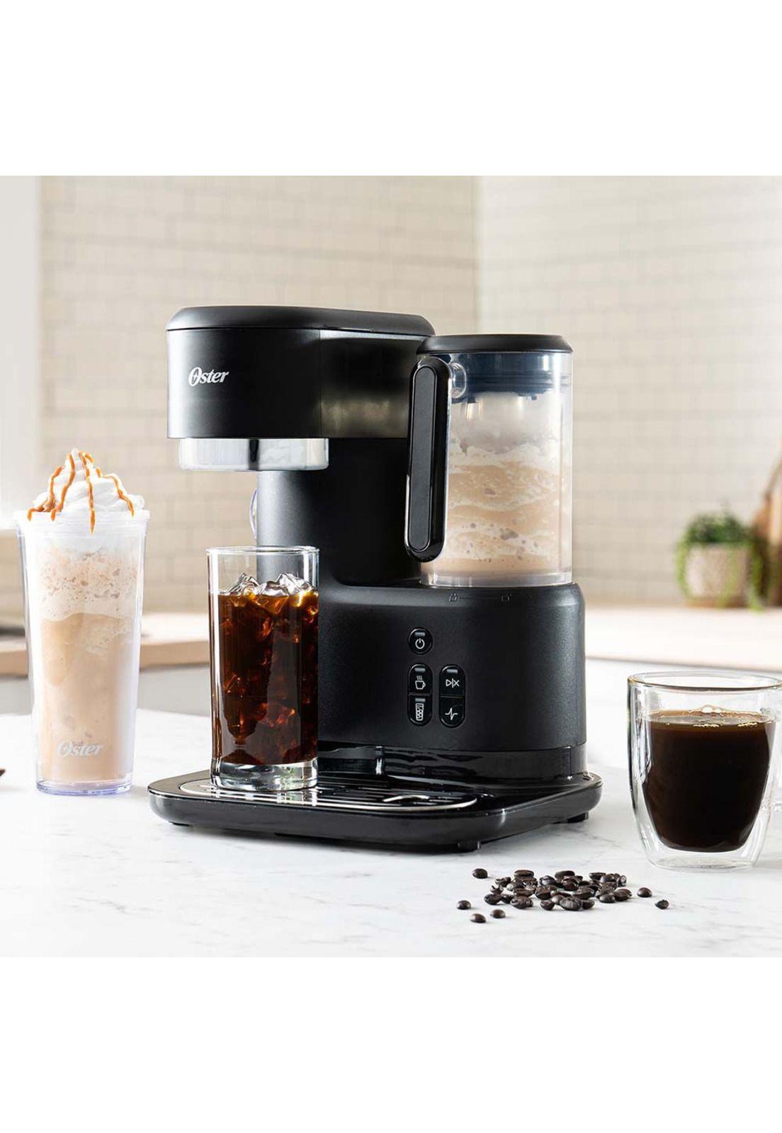 Oster Cafetera para Frappé con Licuadora 3 Funcionalidades BVSTDC03B - Negro-8