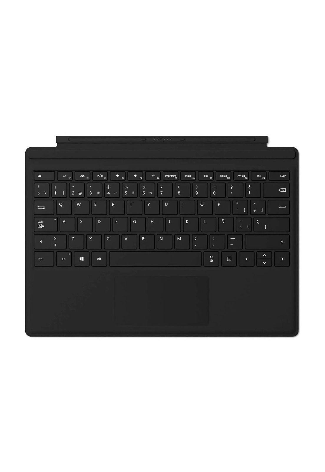 Surface Pro Signature Cobertor Teclado Español para Surface Pro 3, 4, 5, 6 y 7 - Black-0
