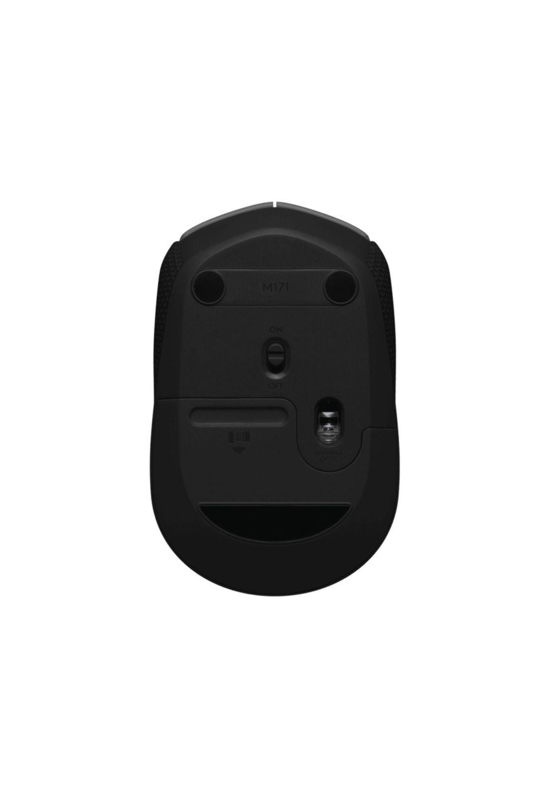 Mouse Logitech Inalámbrico M170 Negro-4