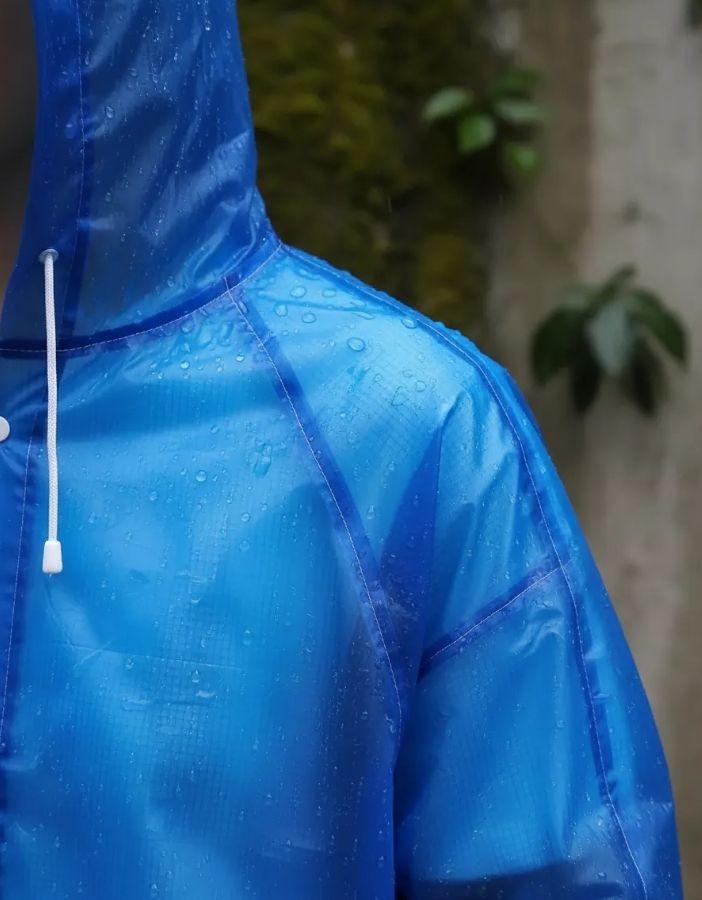 Pack 2 Capas Impermeable Poncho Lluvia Con Capucha Unisex-3