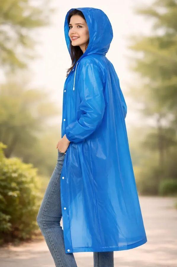 Pack 2 Capas Impermeable Poncho Lluvia Con Capucha Unisex-4