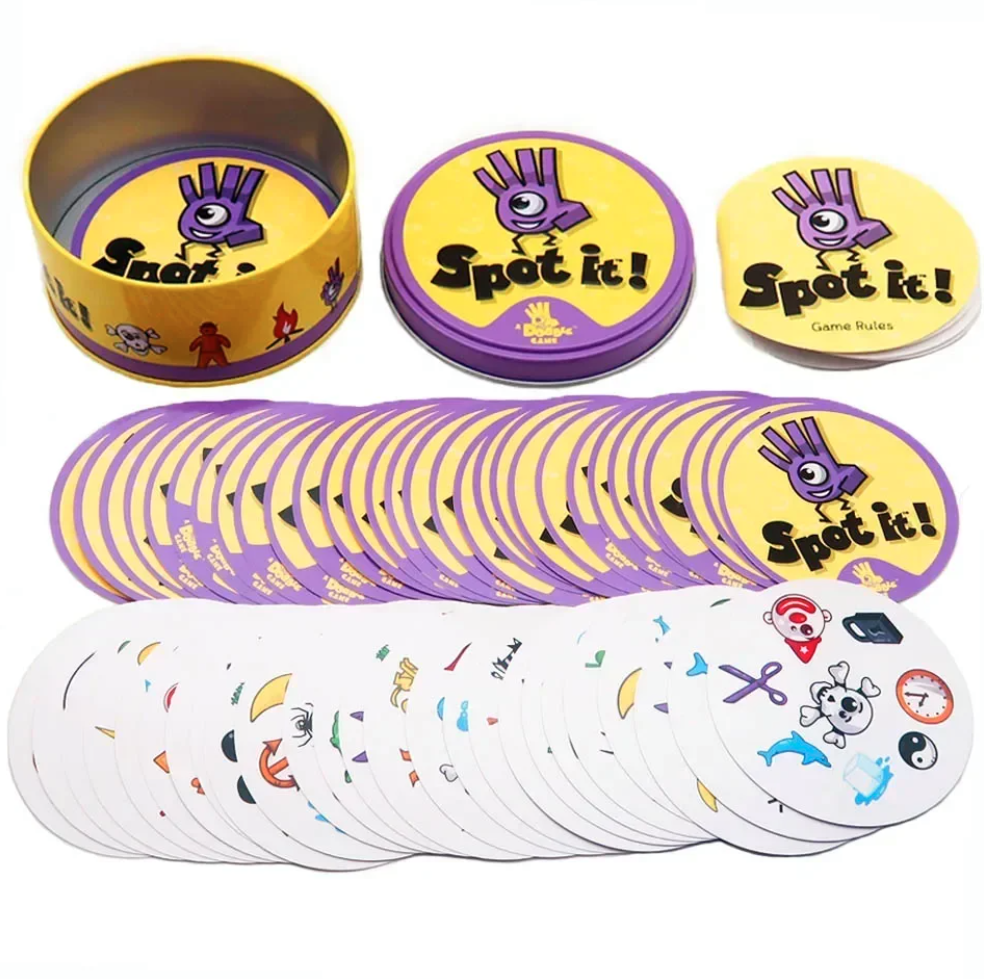 Dobble Spot It Juego De Mesa Cartas-2