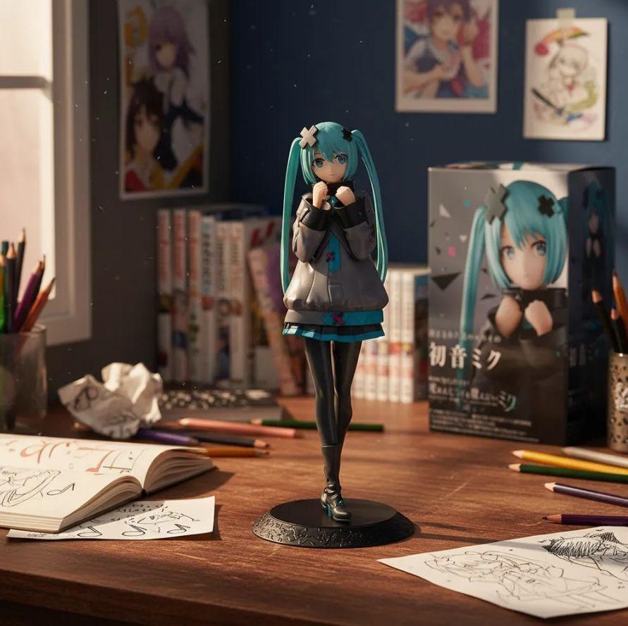Figura Hatsune Miku Pelicula Miku No Puede Cantar Vocaloid-3