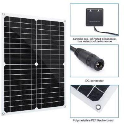 Panel solar portátil cargador múltiple 20W Dispositivos Móviles y Más-4
