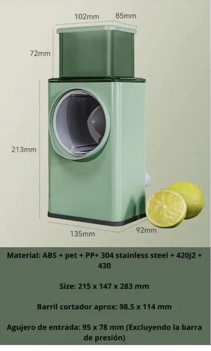 Cortador Giratorio Verduras Nuevo-7