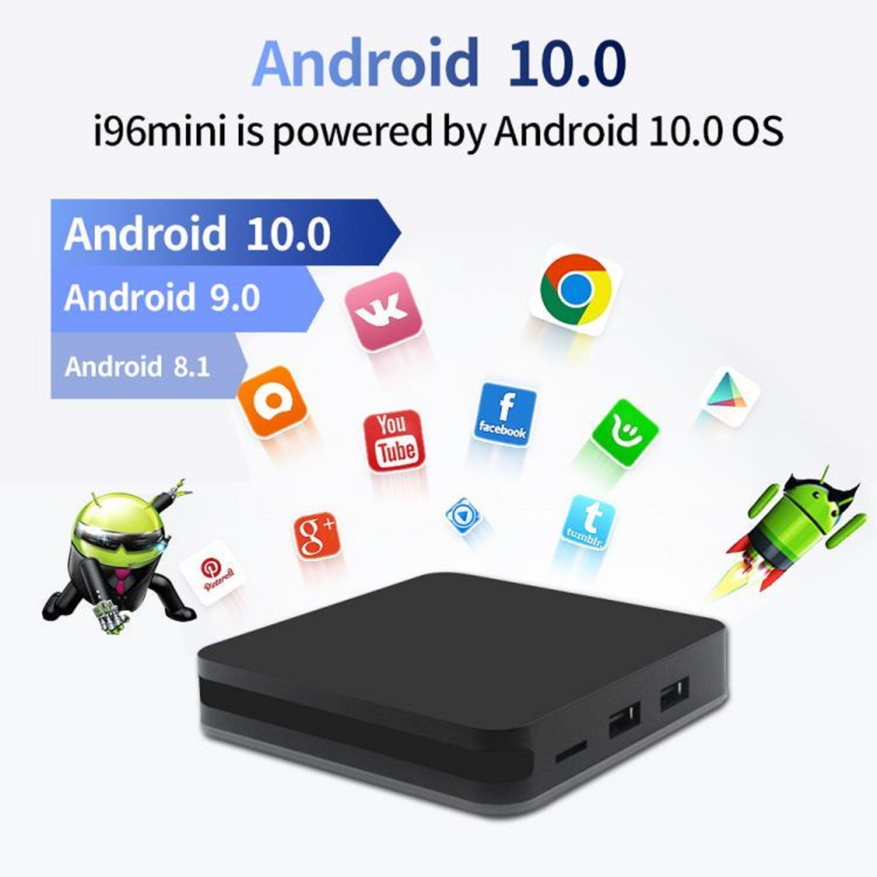 TV Box Android Inteligente SmartTv 4K Ultra HD i96 top ventas-4