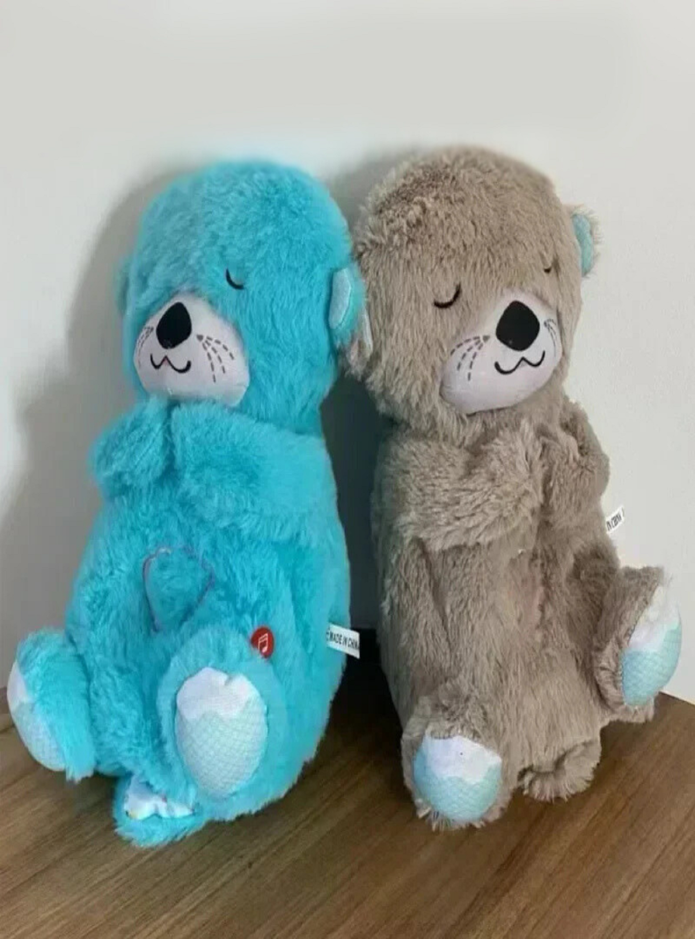 Nutria Peluche De Apego Con Respiracion y Luz-5