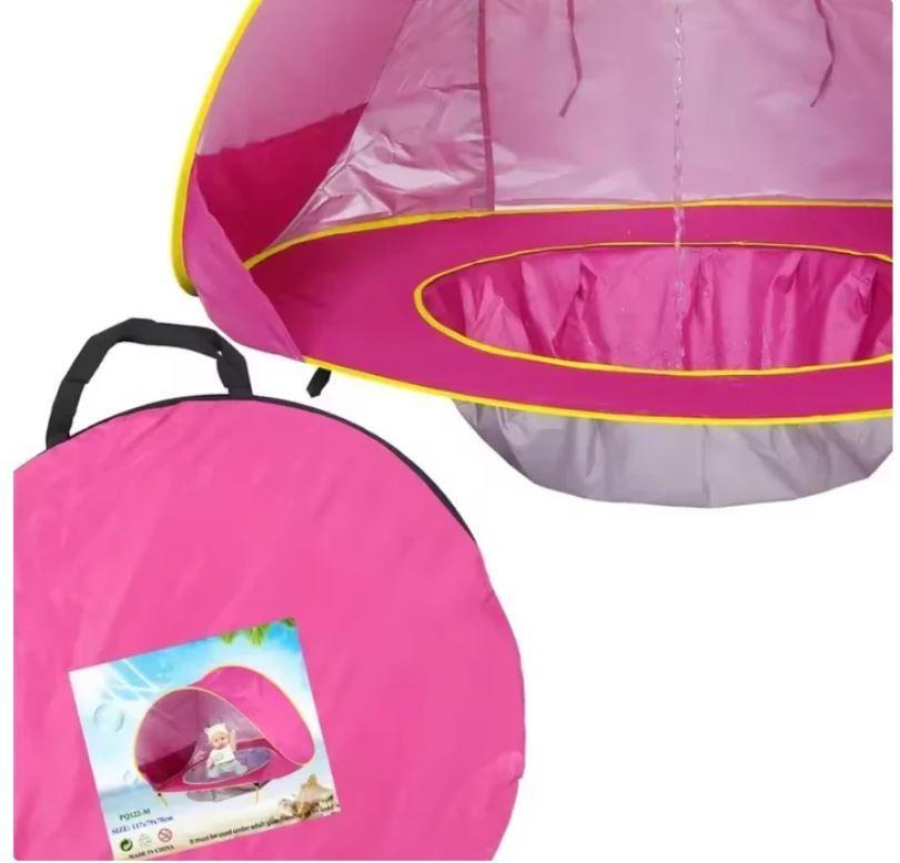 Carpa de Playa con Piscina Pop Up Infanti Protección solar para bebé-2