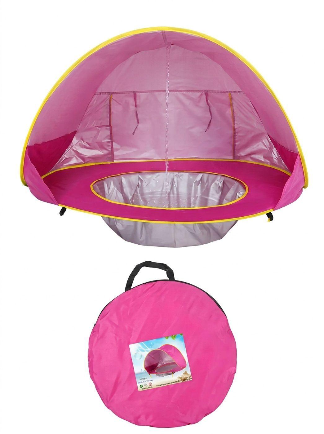 Carpa de Playa con Piscina Pop Up Infanti Protección solar bebé-2