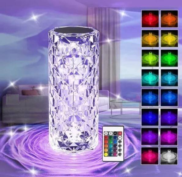 Nueva Lampara Giratoria Luces Led-3