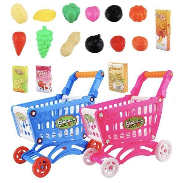 Carrito Supermercado Compras y productos Juguete-1