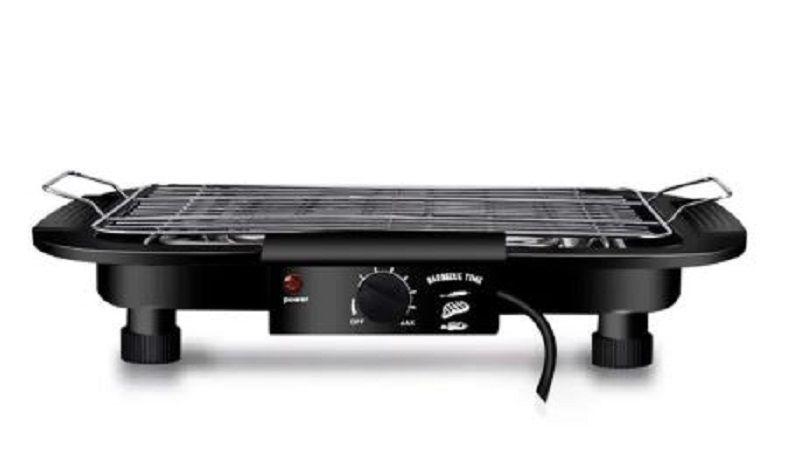 Parrilla Eléctrica Antiadherente para Interiores -2