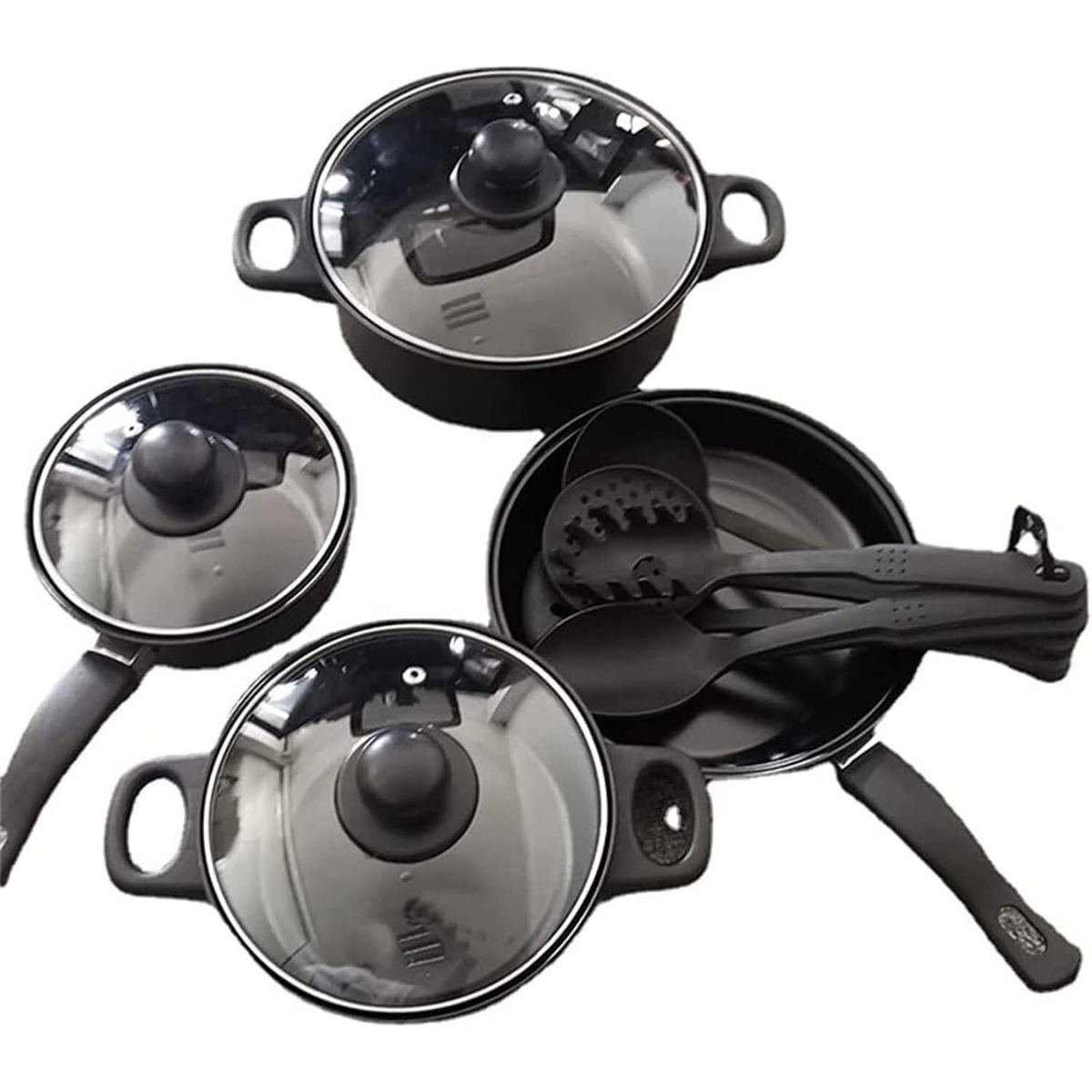 Set De Cocina Ollas Sarten 10 Piezas-5