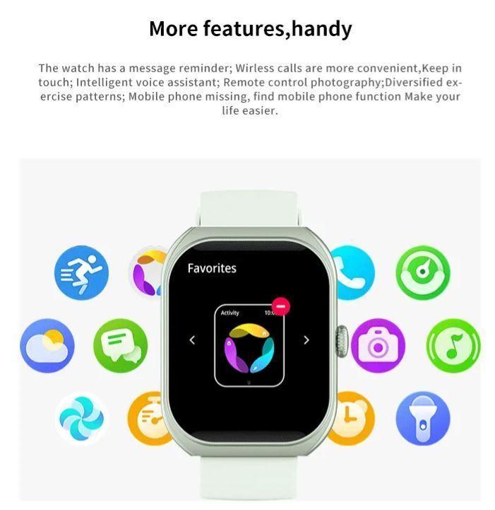 Reloj inteligente smartwatch Bluetooh Black Top ventas nuevo-5