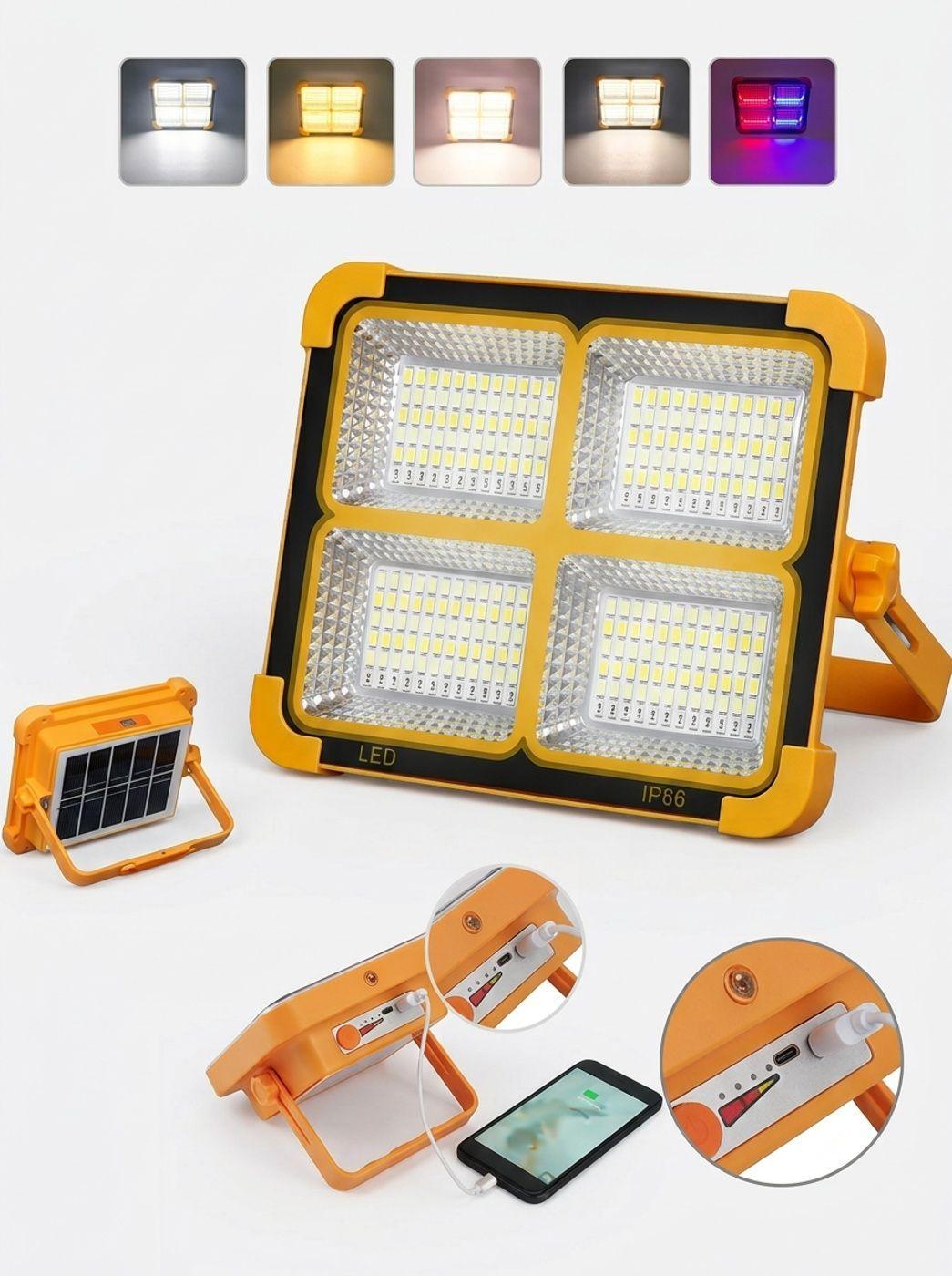 Foco Luz de Emergencia LED Solar  16h de Autonomía-2