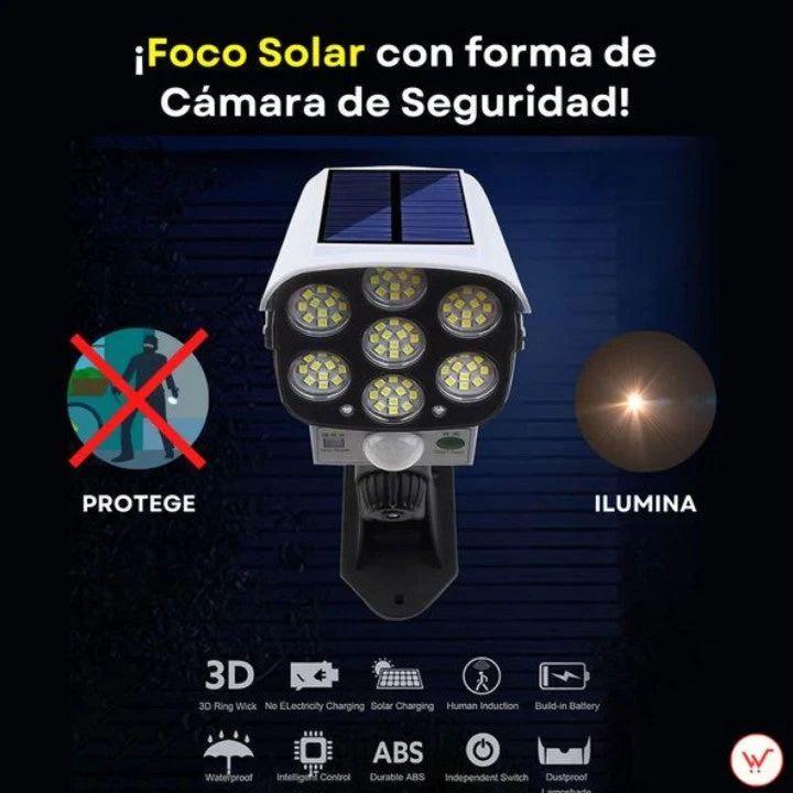 Foco Solar Tipo Cámara Ip 66 -4