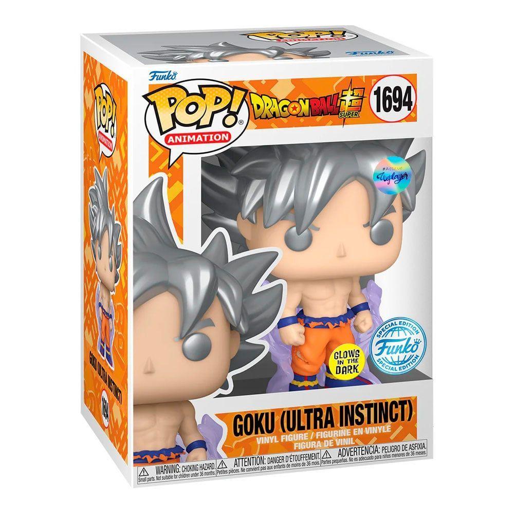 Funko Pop Dragon Ball Goku Ultra Instinto Glow 1694-2