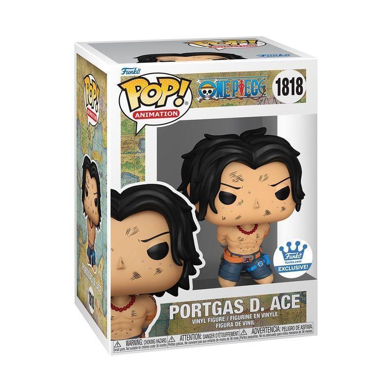 Funko Pop One Piece Portgas D Ace 1818 Exclusivo con Protector-1