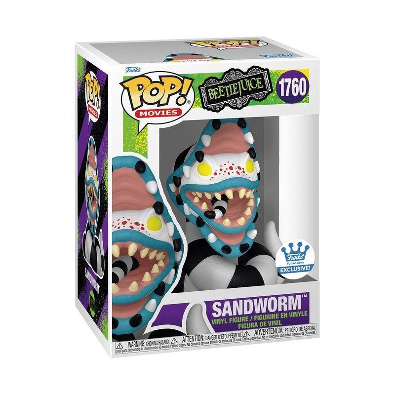 Funko Pop Beetlejuice Gusano De Arena 1760-1