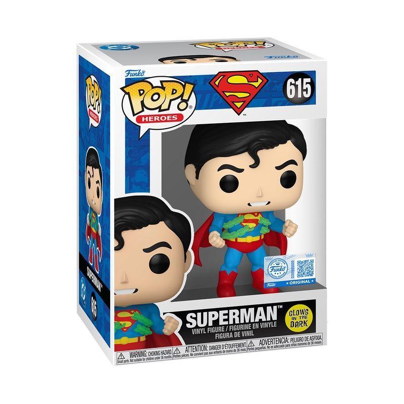 Funko Pop DC Superman Rompiendo cadenas Glow 615 Protector-2
