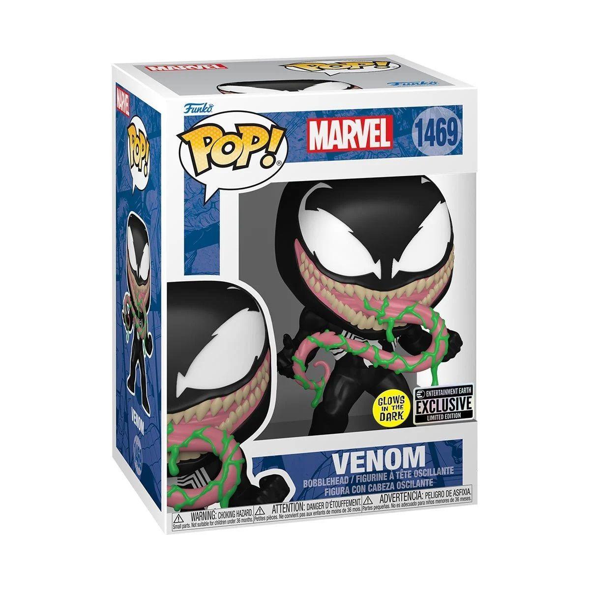 Funko Pop Marvel Spiderman Venom 1469 Glow-2