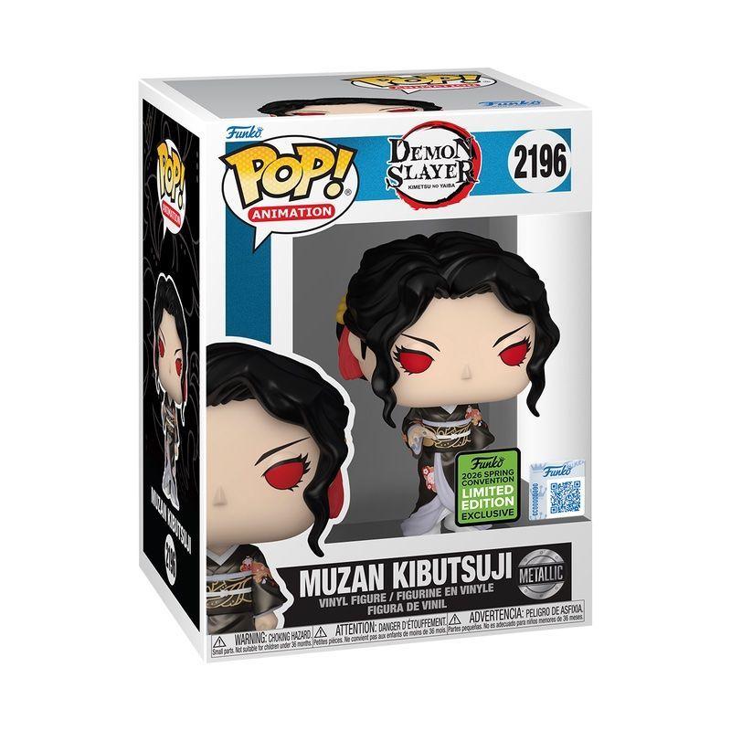 Funko Pop Demon Slayer Muzan Kibutsuji 2196 con Protector-1