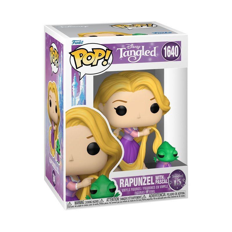 Funko Pop Enredados Rapunzel y Pascal 1640 con Protector-1
