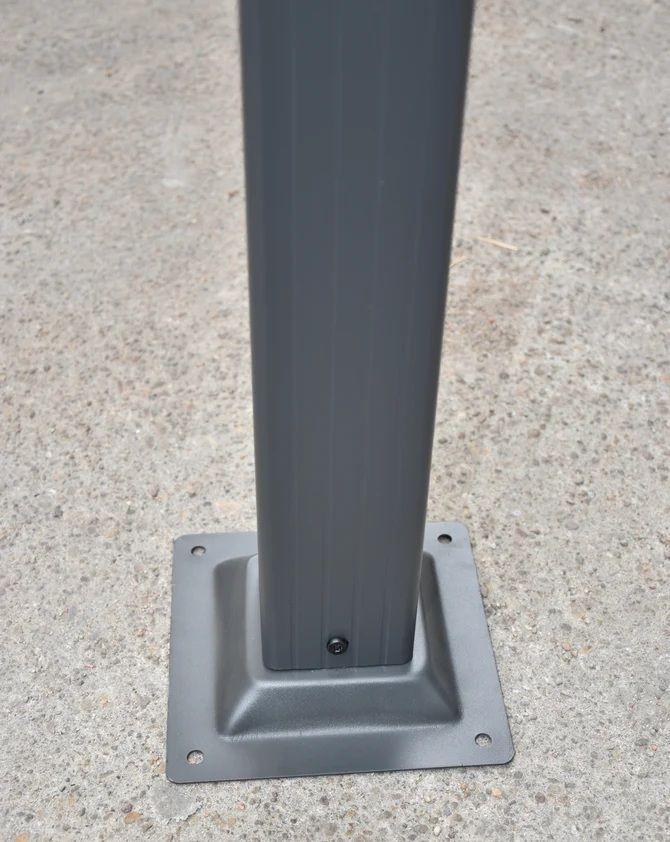 Gazebo Roma Aluminio Retractil 3.4 X 3.4mts-3