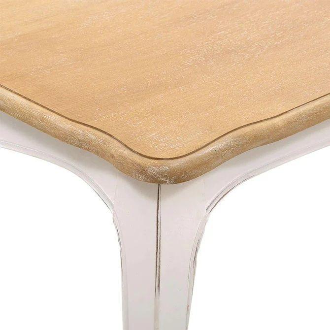 Mesa de Comedor Vittoria Blanca 130X130x75cms-2