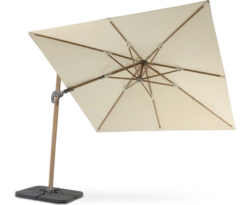 Quitasol New Roma Beige 3m con Base-2