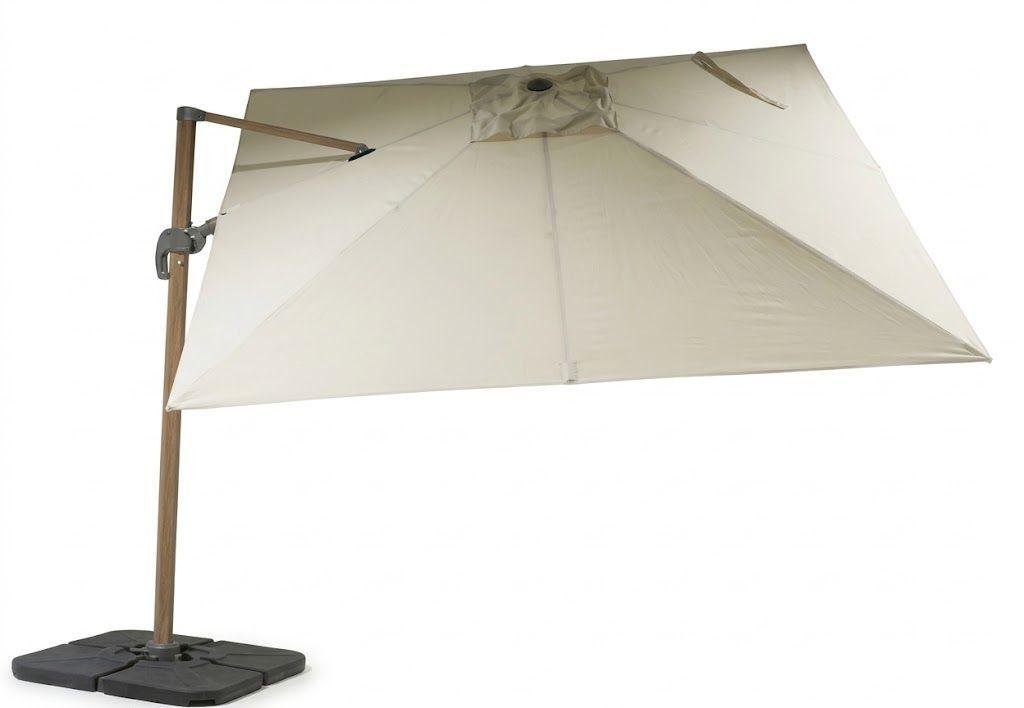 Quitasol New Roma Beige 3m con Base-3