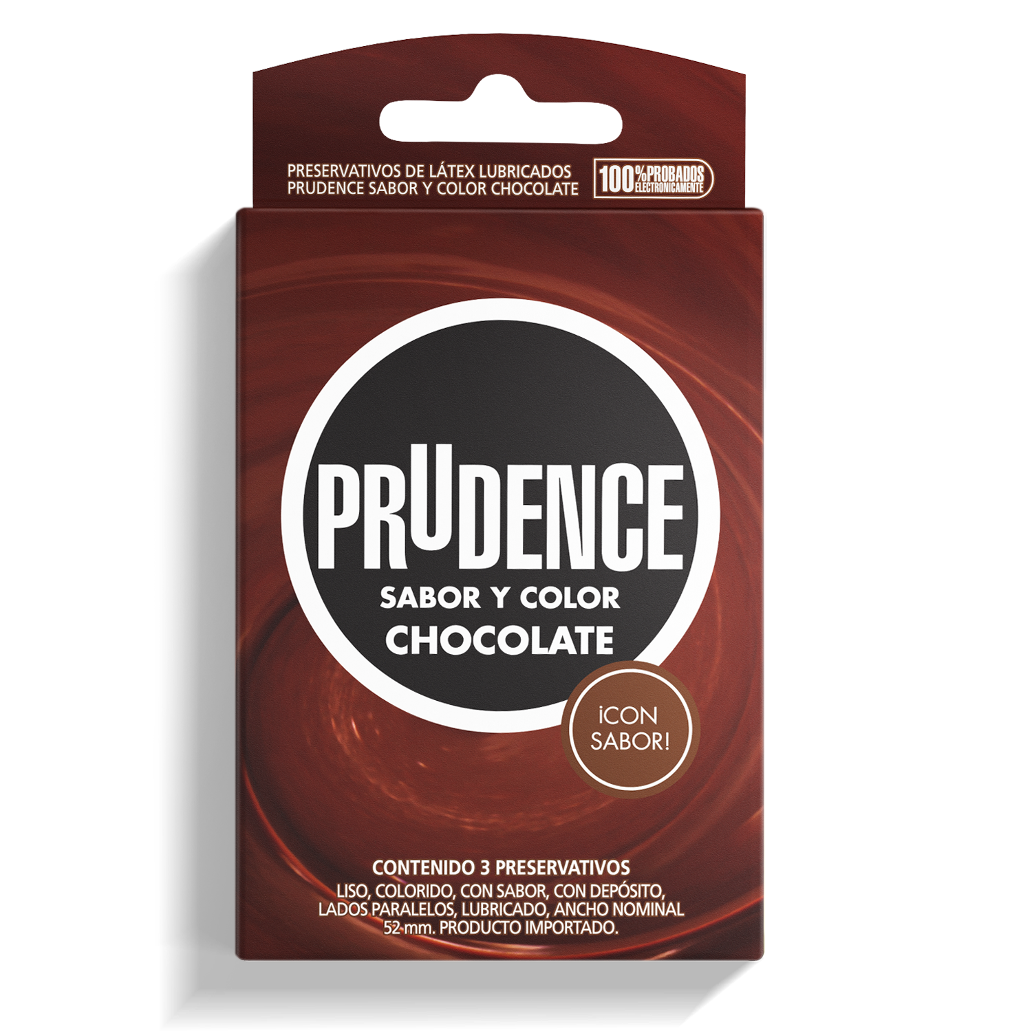 Preservativo Chocolate, 1 Caja, 3 Unidades-0