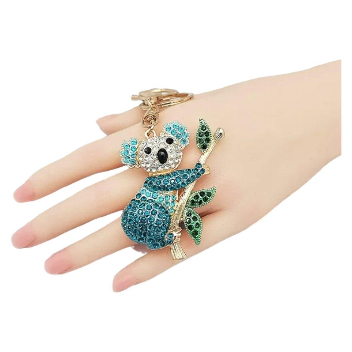 Llavero Koala  Cristales  Aj52-4