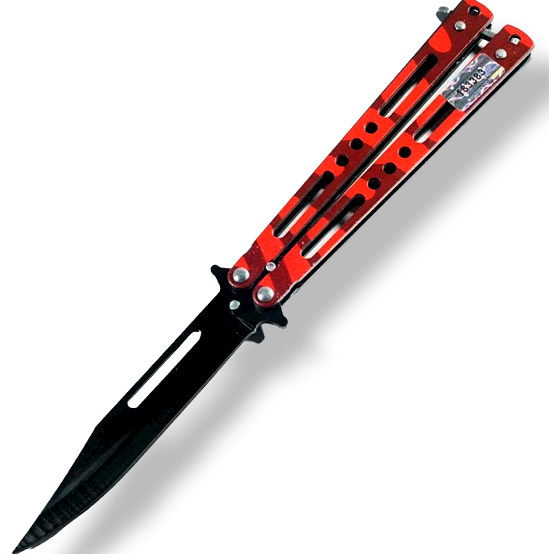 Navaja Mariposa Hibrida Entrena Red Infern AL09-0