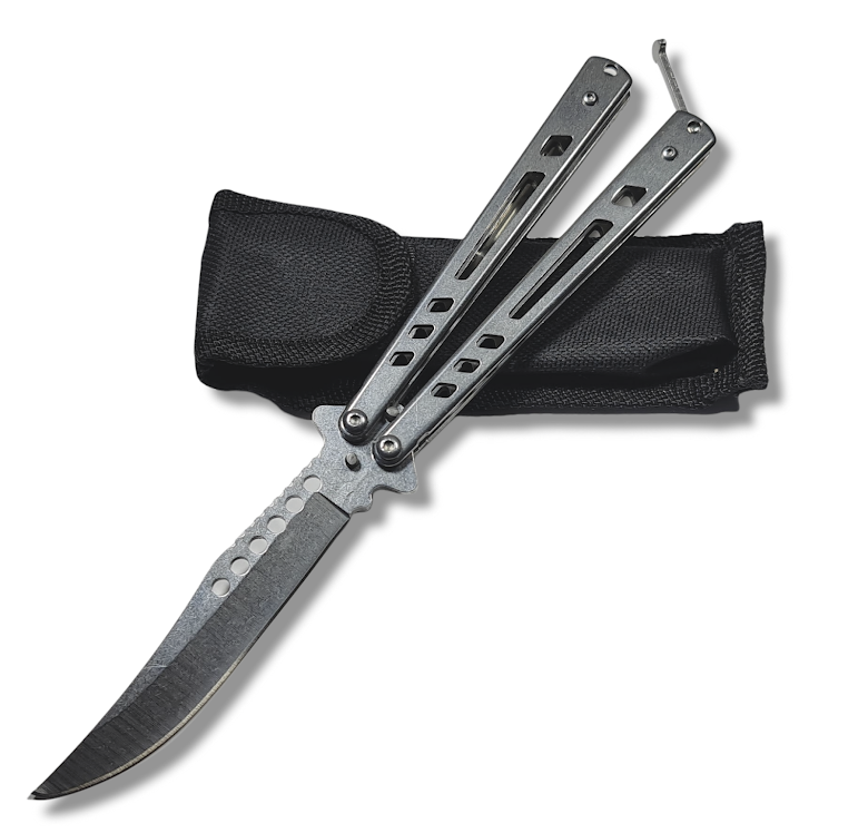 Navaja Mariposa Squalo Con Funda AL60-3