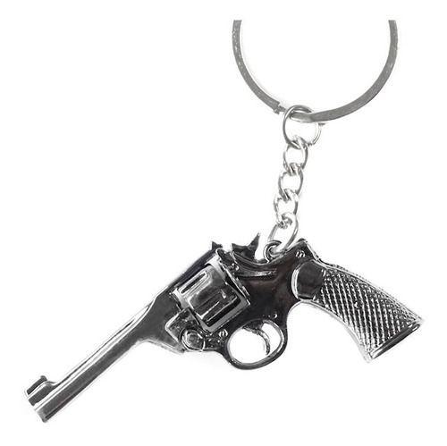 Llavero Metálico Revolver Magnum AH01-0