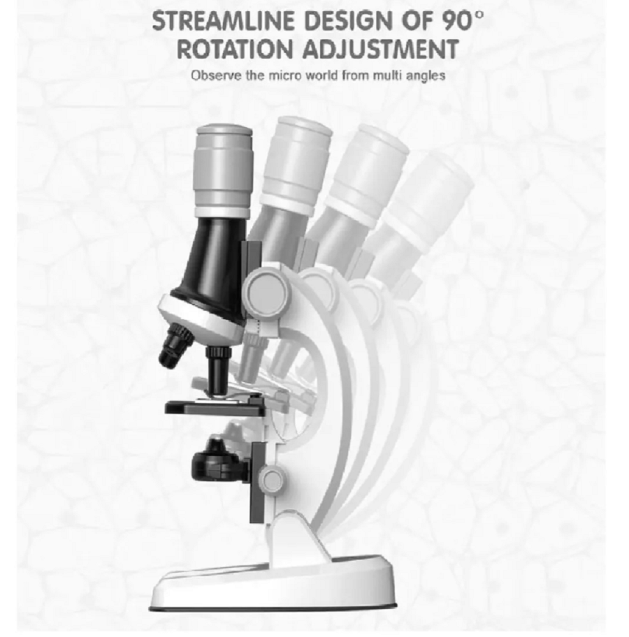 Microscopio Educativo Niños Y Kit Accesorios Mz60-5