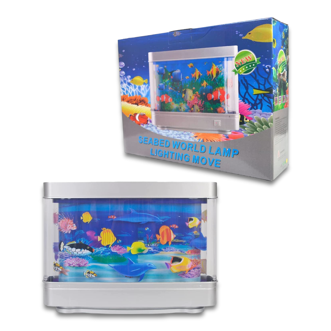 LAMPARA LED GIRATORIA 3D TROPICAL CON MOVIMIENTO AP98-2