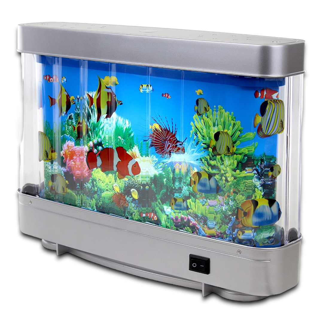 LAMPARA LED GIRATORIA 3D TROPICAL CON MOVIMIENTO AP98-0