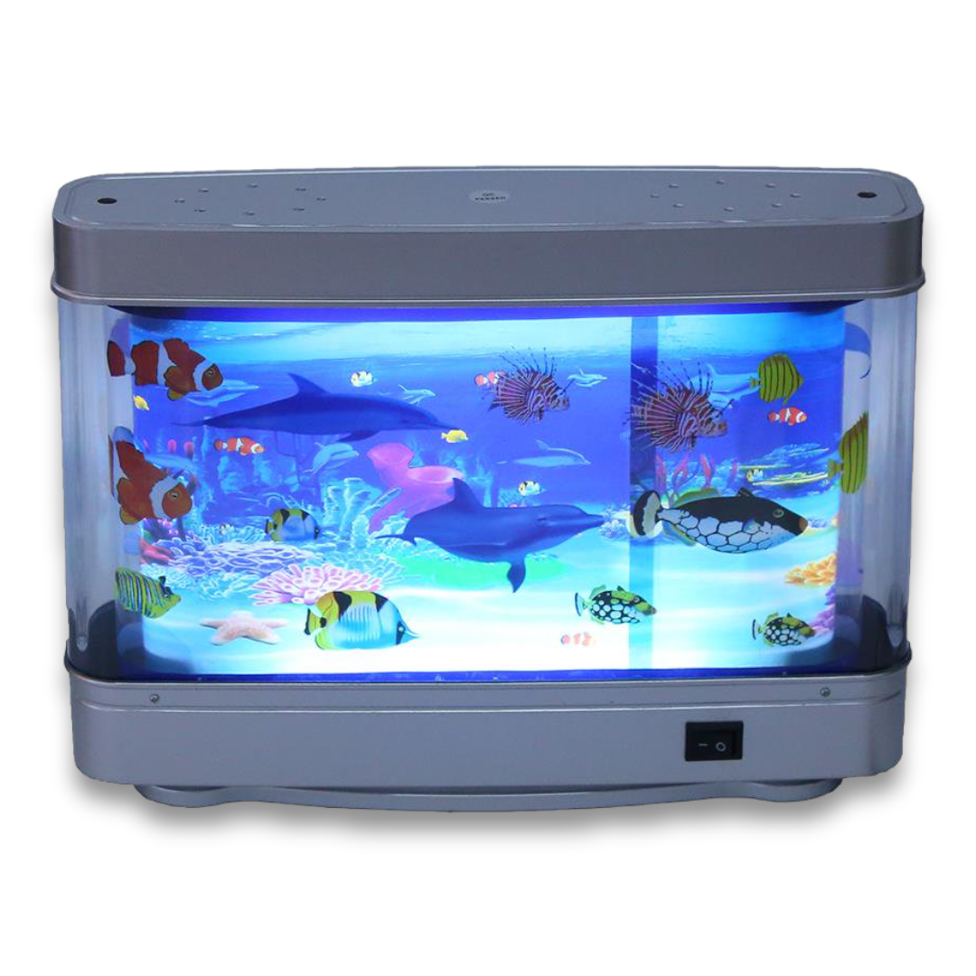 LAMPARA LED GIRATORIA 3D TROPICAL CON MOVIMIENTO AP98-1