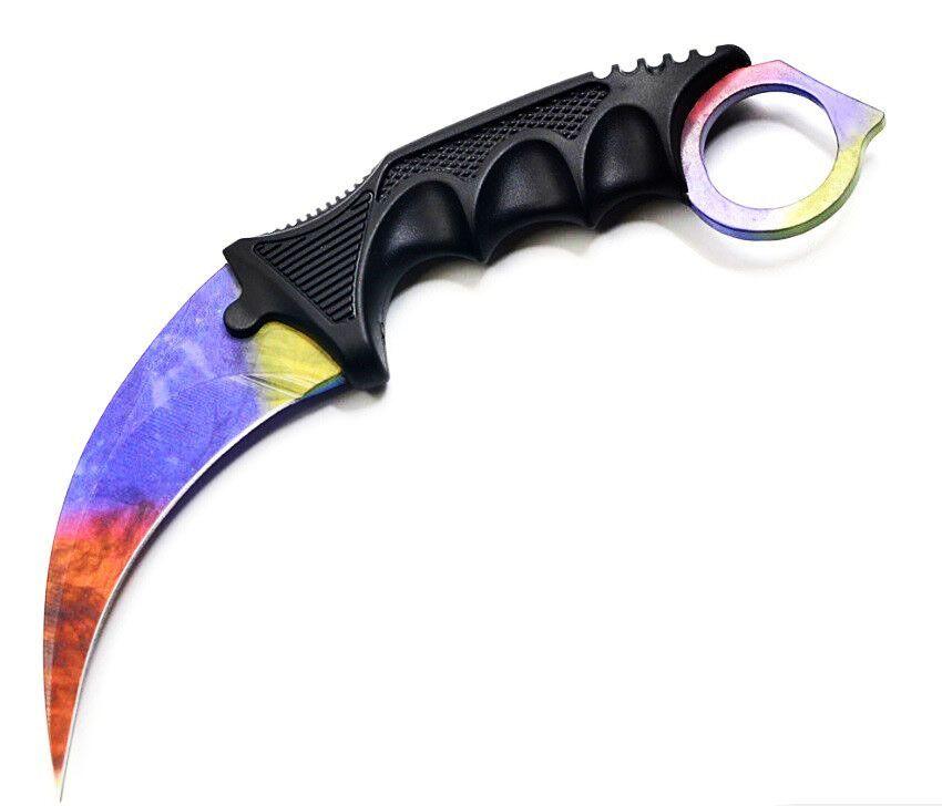 Raimbow Navaja Tactico Karambit Multicolor AD44-4