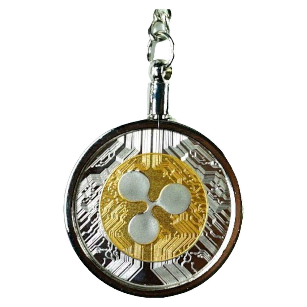 Llavero Ripple Bimetal de Lujo Aj44-0