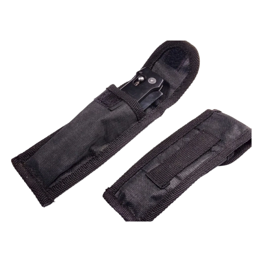 Navaja Cortapluma Asistida Black Swan Con Forro-3