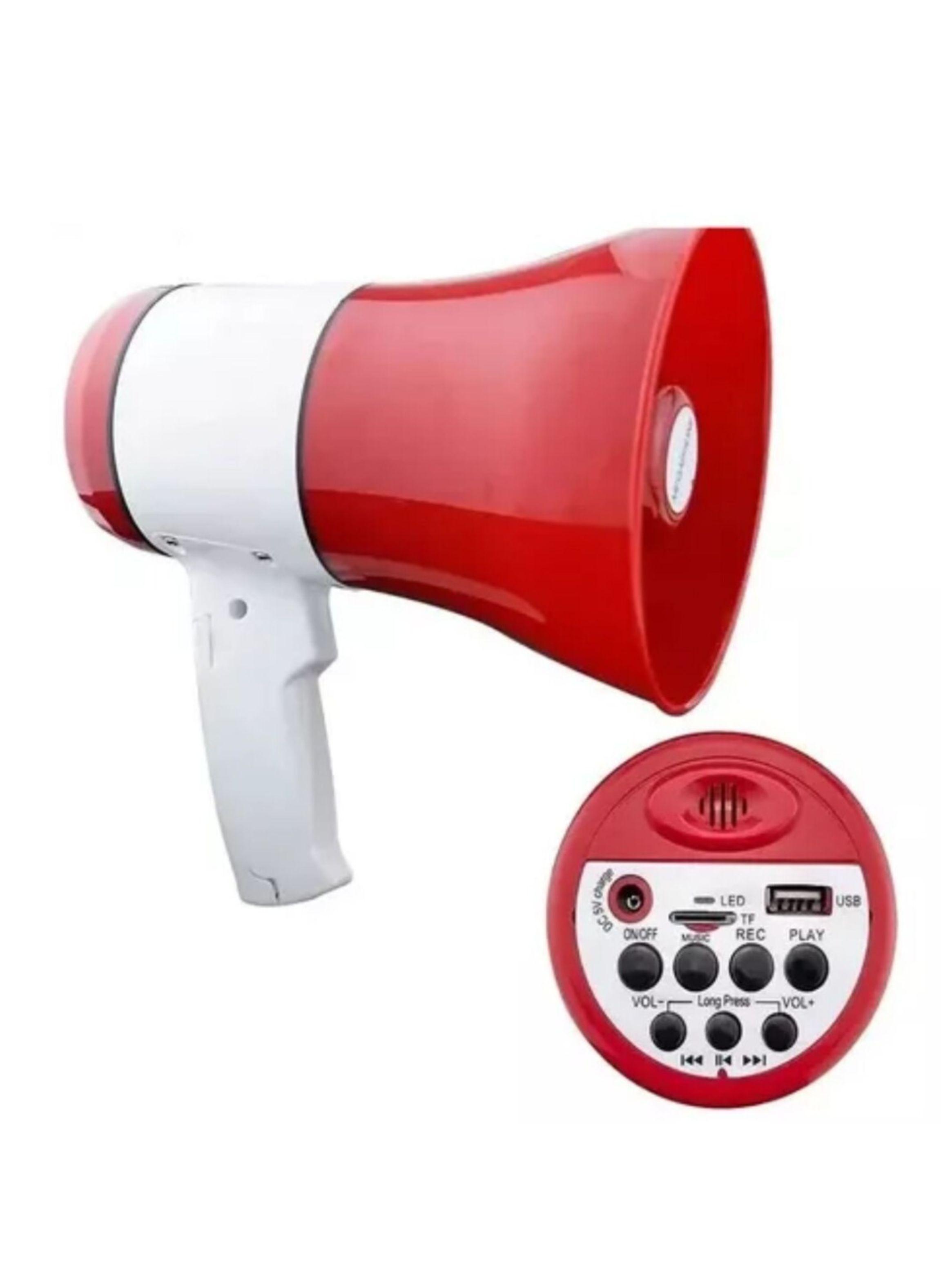 Megafono Recargabñe 35 Watts Graba Voz Inalambrico Aa19-1