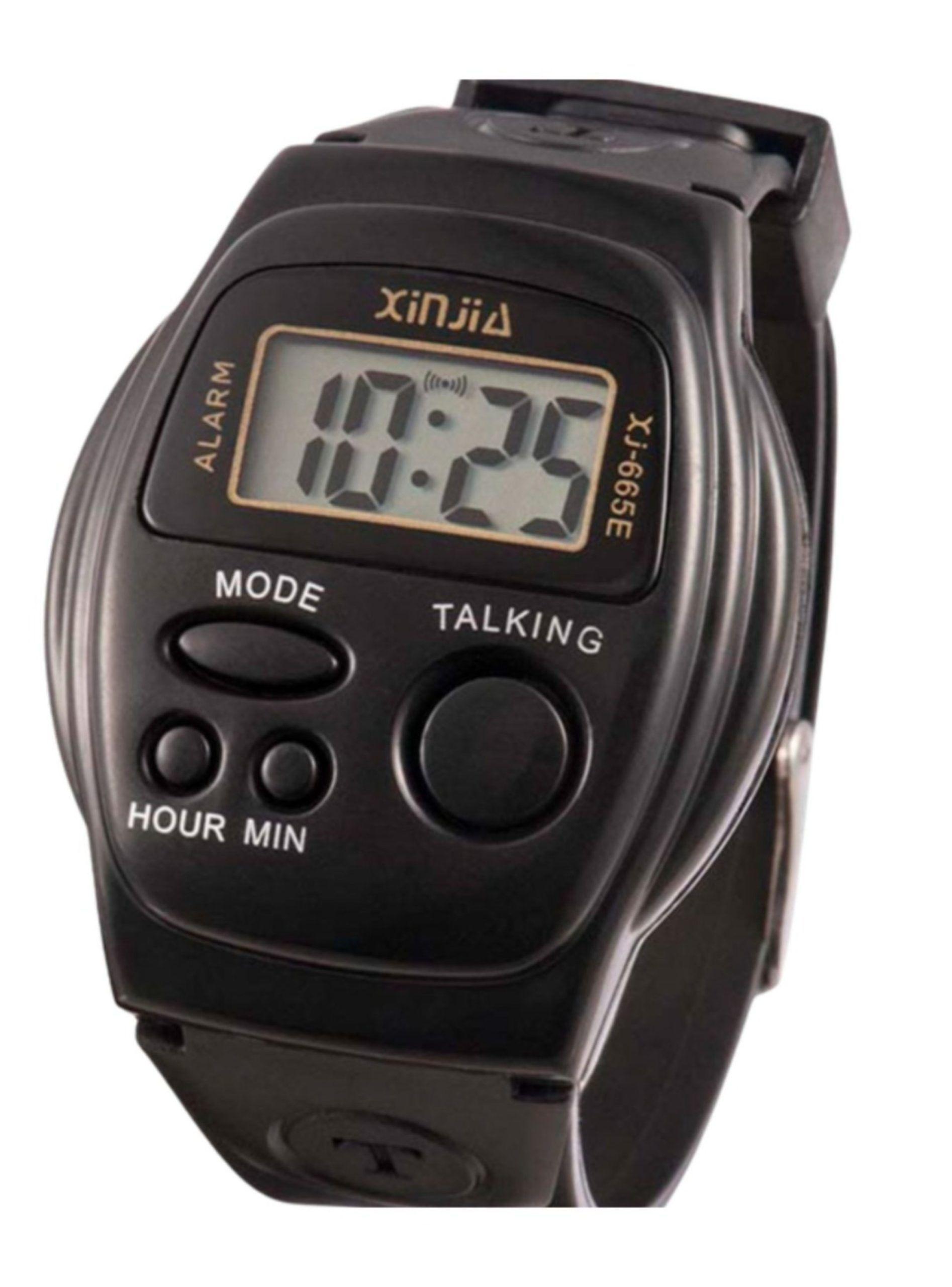 RELOJ DIGITAL CON FUNCION VOZ HABLA EN ESPA OL CIEGO-1