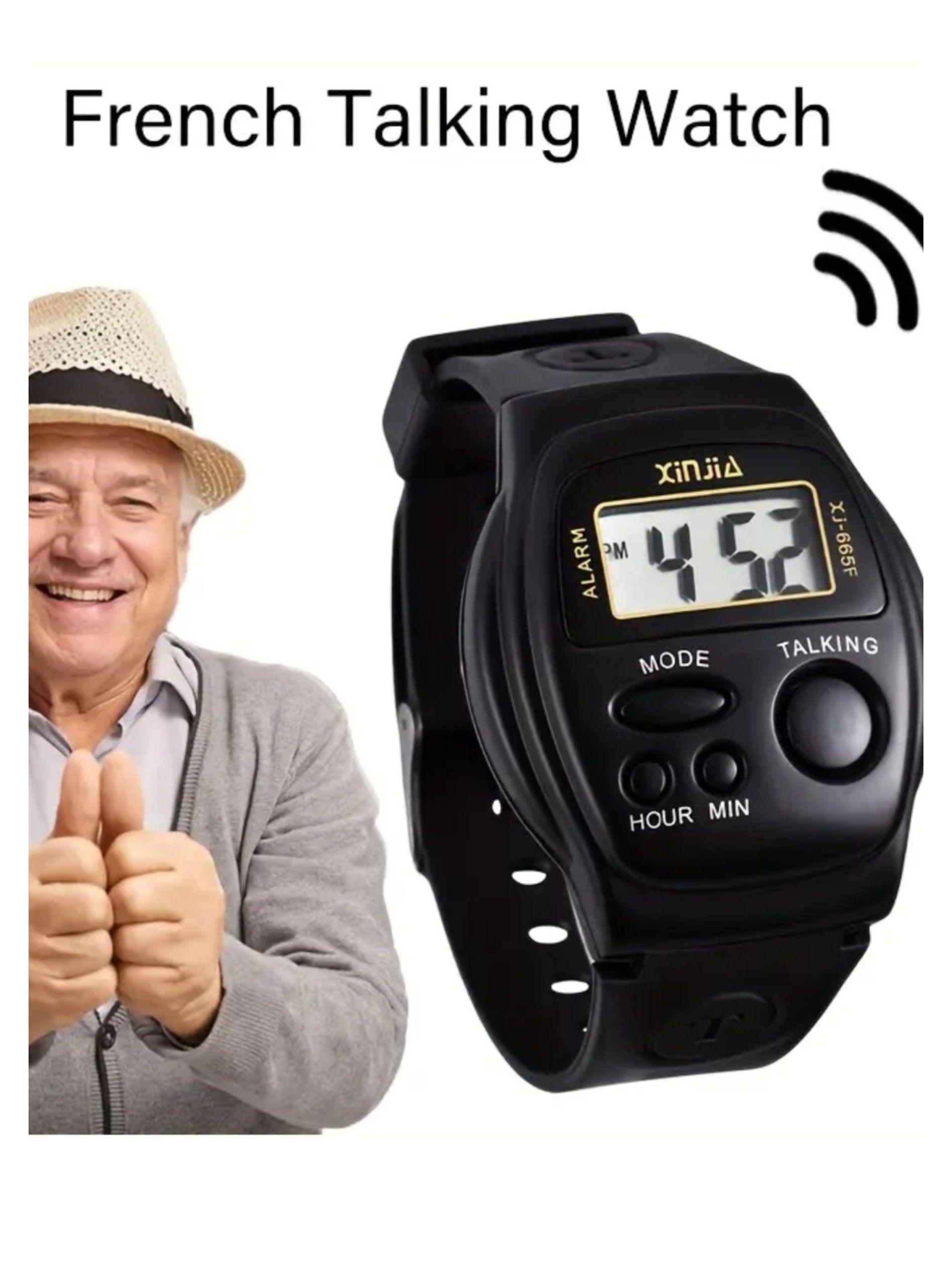 RELOJ DIGITAL CON FUNCION VOZ HABLA EN ESPA OL CIEGO-6